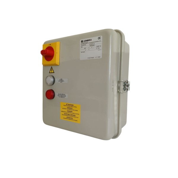 Lowara 108520800 Qtd/07-15 three-phase control panel for submersible pump 400v 2.5-4a